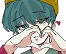 かわちーぷりちーな絵描かせていただきます あなたのSNSアイコンや推し活・創作キャラを彩りますョ イメージ3