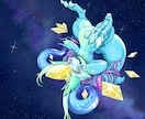 主にモンスターや人外のイラストを描きます モンスターや人外が得意です、簡単な差分やLive 2D可。 イメージ3