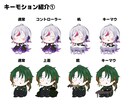 ミニキャラ版！Live2Dモデル作成致します 新衣装とは違うアプローチに、ミニキャラモデルはいかがですか？ イメージ5