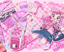 可愛くてちょっとゆるい一枚絵描きます 可愛いタッチで小物まできっちり描きます！ イメージ1