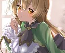 引き込まれる瞳の可愛い女の子を描きます 可愛いくてカラフル、オリジナルにも！イラストやSDキャラを！ イメージ5