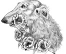 手描きで描く、動物の肖像画イラスト制作します 【先着5名様限定価格サービス中！】 イメージ1