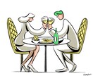 商用可！目を引くシンプルでポップなイラスト描きます 雑誌やWEBなどの挿絵のお手伝いいたします！ イメージ8