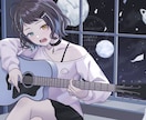 歌ってみた・配信・動画等◆サムネイラスト描きます 歌ってみた・楽曲・各種動画に合わせたイラストを描きます！ イメージ4
