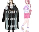 立ち絵先着3名様特別価格で提供いたします TRPGや、動画立ち絵制作いたします イメージ4