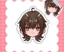 ステッカー風ミニキャラを描きます アイコン、サムネに使用、顔隠し用など様々なものに使用できます イメージ6