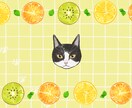 猫さんの似顔絵描きます リアル寄りの絵柄で猫さんの正面のお顔を描きます イメージ4