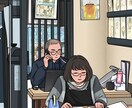 貴方の写真をイラスト描きます 人物・動物写真をオリジナルイラストに描きます イメージ1