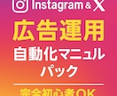 InstagramとX広告運用を教えます 初心者OK！広告×SNSの最短マニュアル イメージ1