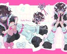 カッコかわいいスタイリッシュなイラスト描きます 一枚絵、立ち絵、アイコンなど用途にあわせて！中性的な魅力！ イメージ9