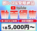 Youtube動画編集を承ります 編集実績1000本超えの編集者があなたのイメージを形にします イメージ1