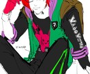 お望みのイラストを描きます ちょっと独特な絵柄なので好き好きあると思います イメージ3