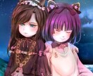 表紙、挿絵、一枚絵を描きます 背景付きのイラストならお任せください！ イメージ5