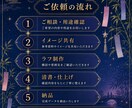 七夕・季節イベントの広告風イラスト画像を制作します 物語性のある季節ビジュアルを制作 イメージ5