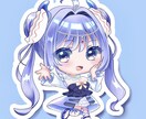 最短即日クリスマス量産!ミニキャライラスト描きます 修正何度でもオリジナルでも二次でも!デフォルメキャラ承ります イメージ3