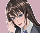期間限定価格！NS等で使用するアイコンを作成します 比較的大人っぽい絵柄のアニメアイコンが手に入ります イメージ1