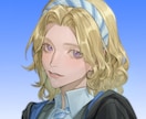 厚塗り・アイコンイラストお描きします リアル寄り、顏から鎖骨のアイコンイラスト イメージ4