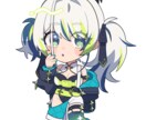 可愛くて目立つ！デフォルメイラスト描きます 動画サムネ等に使えるデフォルメイラストを作成致します！ イメージ2
