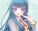 商用利用◎Vライバーの方向けのイラスト描きます キラキラの1枚絵どうですか？✨ イメージ3
