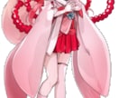 巫女風の狐の女の子、売ります 商用利用可能！差分作成可能、衣服差分も可能 イメージ5