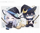 ちんまりしたキュートなミニキャライラスト描きます あなたの魅力引き出します！【Vtuber・グッズ・アイコン等 イメージ5