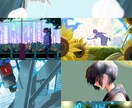音楽の物語を彩るMV用イラストを描きます 静かに痛みに寄り添う世界観のMV用イラスト描きます イメージ7