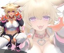 キャラクターイラスト制作します ご希望に合わせて丁寧に存在感あるイラストを制作します。 イメージ4