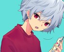アイコンイラストお描きします 頭身・ちびキャラお描きします。 イメージ1
