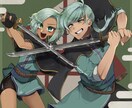 キャラデザ・イラスト作成します 美術系学生があなた好みのキャラクターを描きます！！ イメージ3