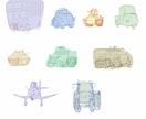メカ・ロボット【商用可】描きます リアルからややデフォルメまで！生き生きとしたメカ描きます！ イメージ4