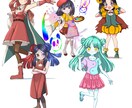 口パクできる立ち絵を制作します 動画やゲームなどに使える立ち絵をオーダーメイドします！ イメージ3