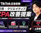 TikTok広告クリエイティブ/運用改善診断します AI活用も！TikTok広告/運用改善提案を行います イメージ1