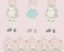 キャラデザからご相談可！水彩風立ち絵制作します TRPGなどに！水彩特有の柔らかな雰囲気が特徴です！ イメージ1