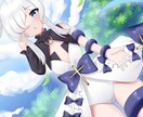 歌ってみた・サムネイルなどのイラスト作成します 萌え可愛いイラストを貴方だけに！ イメージ1