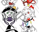 オリジナル、二次創作アイコン描きます 東方、ポケモン、オリジナルアイコン描きます。 イメージ2