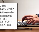 動画編集代行承ります 1本1500円～　格安で編集致します！ イメージ6