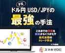 ドル円の最強手法でトレードする方法を教えます エントリーも決済もロジック化し、無裁量でトレードしていく方法 イメージ1