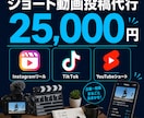 TikTok・リール・ショート動画投稿代行します リール・TikTok・YouTubeショート対応 イメージ5