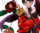 TRPG立ち絵やMV、SNSなどのイラスト描きます 目立つ作風で皆に注目されるイラストをご提供！ イメージ6