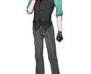 IRIAMの立ち絵 男女 お描きします アプリでキレイに動作できるよう微調整したものをお渡しします！ イメージ2