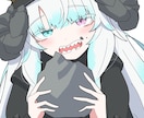 かわいい女の子描きます SNSのアイコンにかわいい女の子を描きます イメージ1
