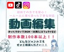 動画編集承ります 丁寧で一人一人に寄り添った対応 イメージ1