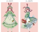 等身キャラクターのデザイン、立ち絵描きます Vtuber、TRPG、創作活動など幅広い用途で使用できます イメージ2