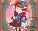 量産ちびキャラ【大正ロマン 袴】を描きます Vtuber / Vライバーさんに大人気の量産シリーズです！ イメージ7