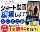 TikTok・YouTubeショート動画編集します テンポ感ある動画、即対応します。 イメージ1