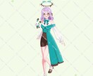 IRIAM用立ち絵描きます キレイで可愛いアニメ塗りイラスト イメージ3