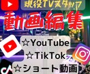 YouTube、切り抜き動画などの動画編集承ります 動画編集が苦手・できない人のためにテレビADがサポートします イメージ1