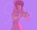 動きのある人物イラストを制作いたします パキッとした線と色味が売りです イメージ4