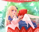 バストアップから一枚イラストまで！！描きます サムネ・動画・グッズ・おはV用など！ イメージ2