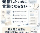 お店の強みをブログ記事構成に整理します 小規模店舗個人事業者向けに伝わる強みを見出しと流れに整えます イメージ2